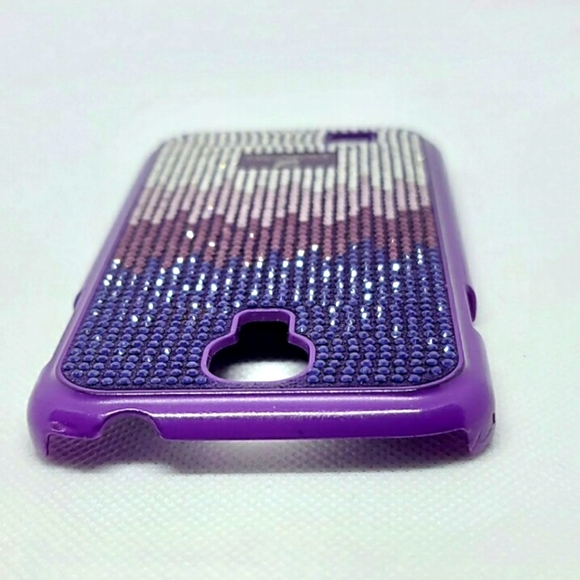 Swarovski Crystal Phone Case Purple - Picture 6 of 10
